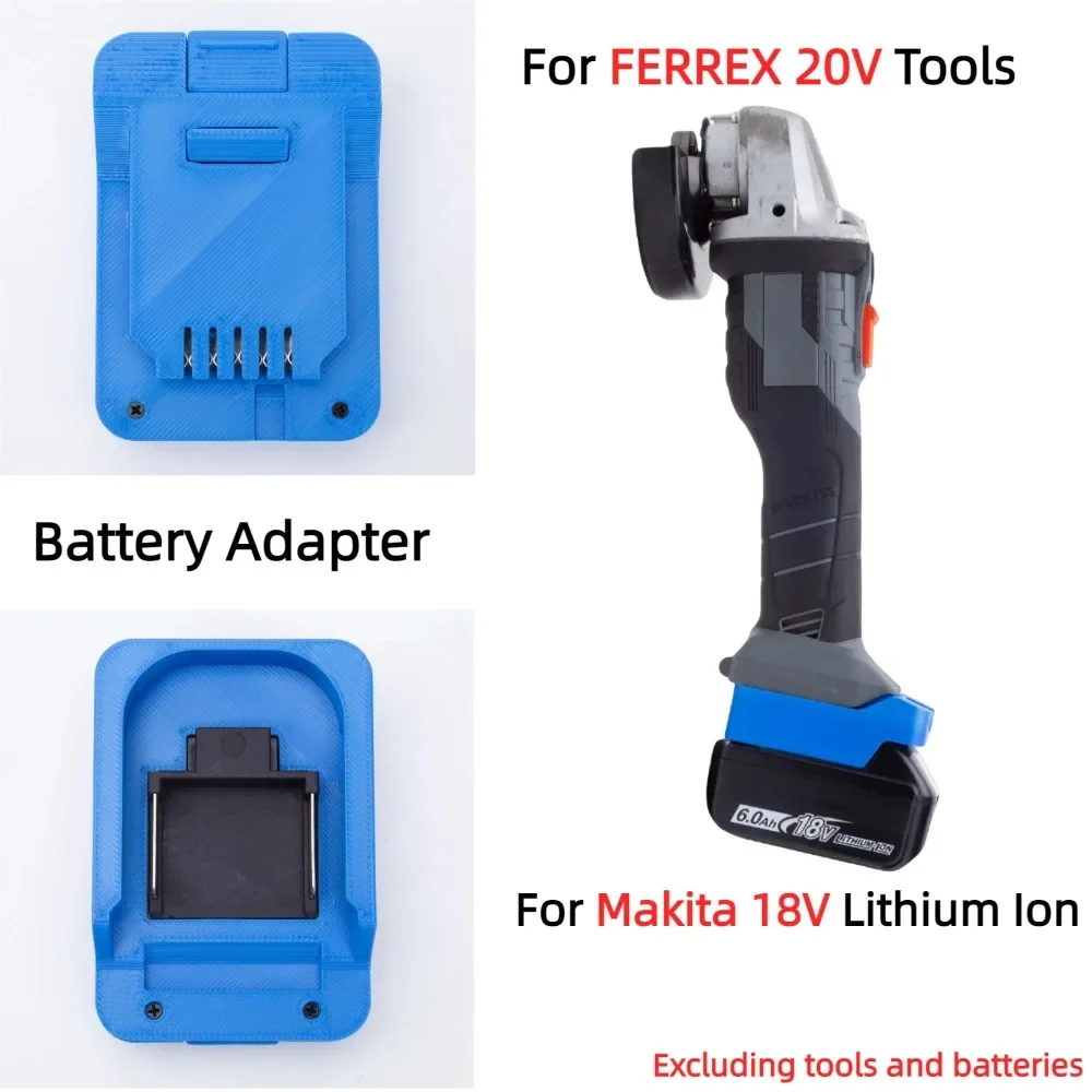 Battery Adapter for Makita 18V - Brushless Cordless Electric Drill 18V recension och pris