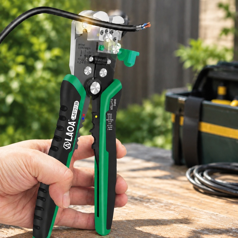 Automatic Cable Cutter and Str - Automatic Wire Stripper Cutter recension och pris