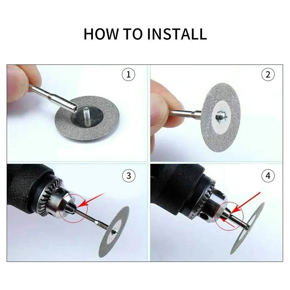 20mm Mini Diamond Cutting Disc - Cordless Rotary Tool Kit Accessories recension och pris