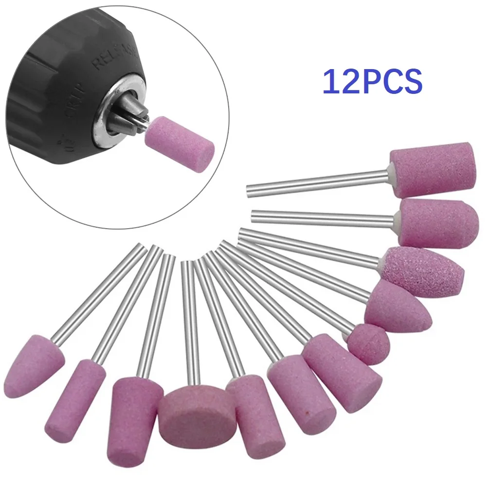 12Pcs Abrasive Polishing Mount - Cordless Rotary Tool Kit Accessories recension och pris