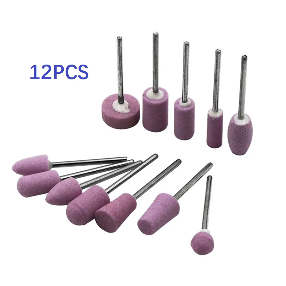 12Pcs Abrasive Polishing Mount - Cordless Rotary Tool Kit Accessories recension och pris